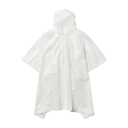 Åhléns Regnponcho CLOUD Paraplyer & regnskydd Vit ONESIZE