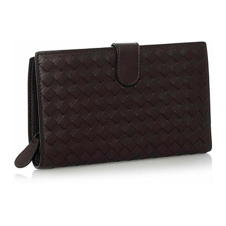 Bottega Veneta Vintage, Wallets ers Bruin, Dames, Maat:ONE Size