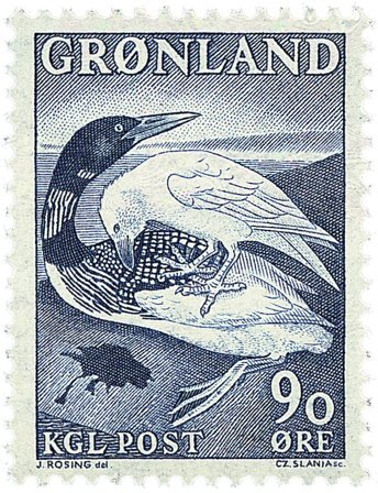 Grønland 1967 - AFA 68 - Postfrisk