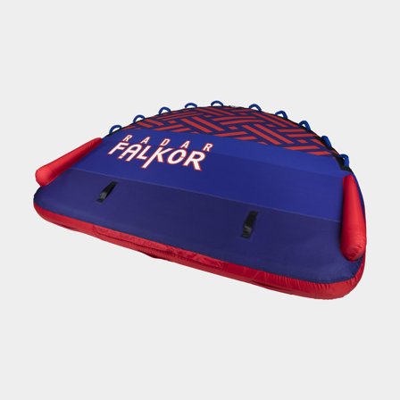 Åkring Radar Falkor, 4 personer, 254 x 193 cm, mörklila/röd