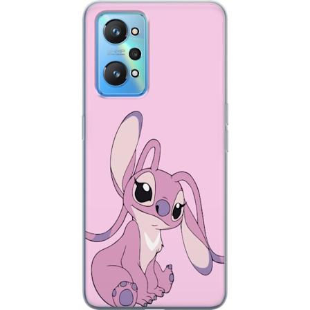 Realme GT Neo2 Gennemsigtig cover Stitch lyserød
