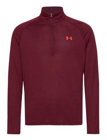 Ua Tech 2.0 1/2 Zip Sweat-shirts & Hoodies Fleeces & Midlayers Burgunder Under Armour*Betinget Tilbud