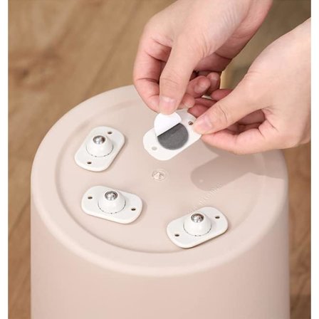 4 stk. mini møbelhjul, små møbelhjul, hjul