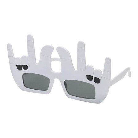 Seje Rock Geste Plastik Briller Øjne Briller, Rock Geste Rock Nørdede Briller