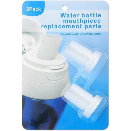 Byte av bettventil kompatibel med Brita vattenflaska & Brita filter vattenflaska utbyte munstycke 2pcs