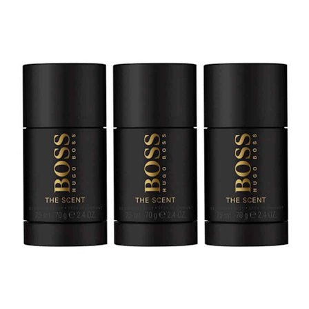 3-pack Hugo Boss The Scent Deostick 75ml