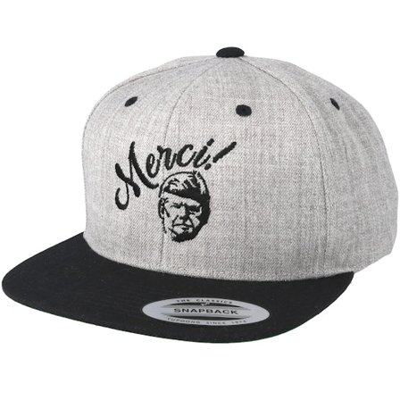 Forza - Grigio snapback Cappellino - Merci Grey/Black Snapback @ Hatstore