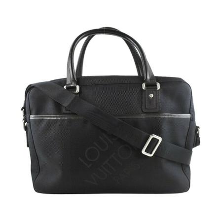 Louis Vuitton Vintage Pre-owned Yack Sort, Herre Vintage Tasker, Størrelse: ONE Size