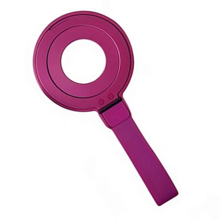 Magnetiskt Ställ Kompatibelt med MagSafe Metall Telefon Grepp Ringhållare med Fingerrem