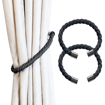 2 stk Magnetiske Gardinbindere Par Magnetiske Gardinbindere Bindere Til Gardiner Gardinclips