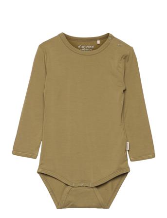 Body Ls - Bamboo Green Minymo