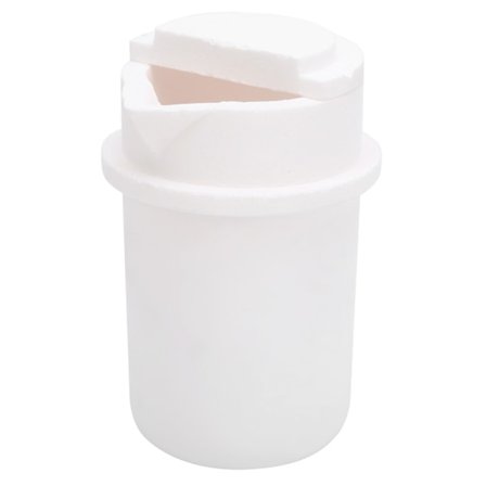 1 kg kvartssmeltedigelkopp med lokk gull sølv platina smelte raffineringsverktøy 1 kg