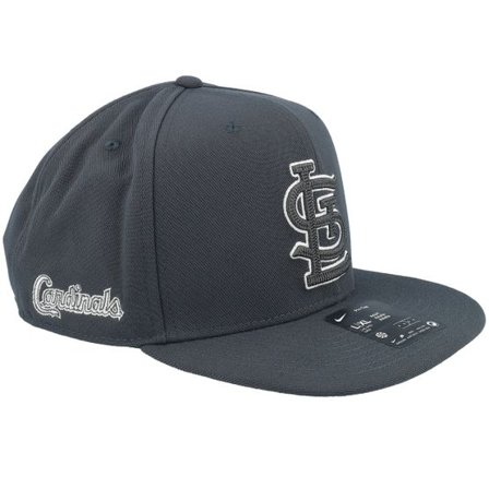 Nike MLB - MLB Grå snapback Keps - St. Louis Cardinals Statement Dri-fit Pro Anthracite Snapback - Nike @ Hatstore