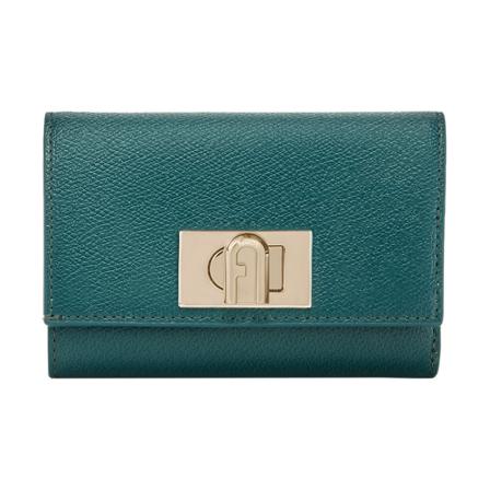 Furla Wallets & Cardholders Grøn, Dame Punge og Kortholder, Størrelse: ONE Size