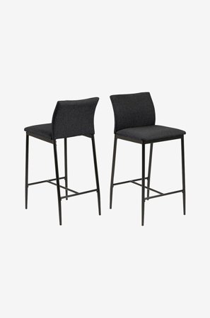 NORDFORM - Baarituolit Alida, 2/pakk. - Harmaa - Baarituolit & baarijakkarat - - Homeroom