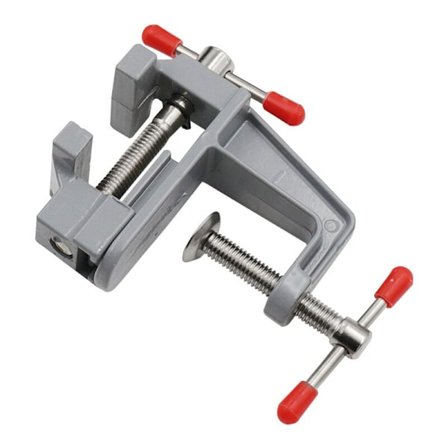 Liten bordskruvstäd i aluminiumlegering, hobbyjuvelerarbetsbord, gör-det-själv-skruvstäd, miniatyrs skruvstäd, liten juvelerarehobbyklämma på 