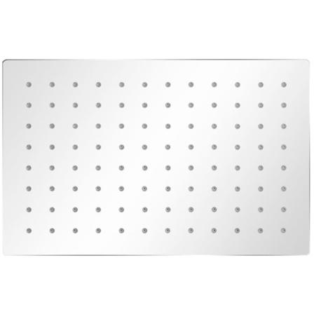 Vidaxl Regnduschhuvud Rostfritt Stål 20x30 Cm Rektangulärt Silver