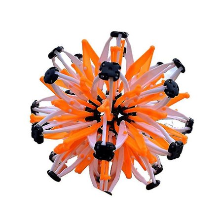 Magisk Teleskop Ball Deformasjon Ball Elastisk Ball Variasjon Krymper Større og Mindre Ball [DB]