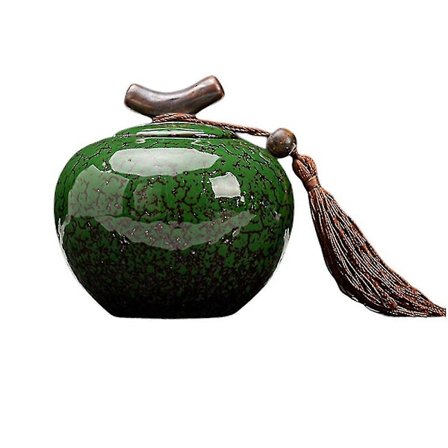 Keramisk Tekanna, Tekanna, Keramisk Tekanna, Svart Te Tätningskruka-d