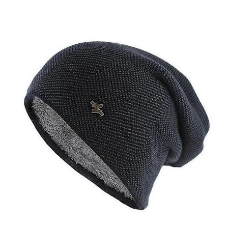 Ny Mode Voksen Herre Vinter Varm Hue Til Unisex Strikkede Afslappede Beanies Skullies Bomuldsuld Huer Mærke Udendørs Solid Gorros[YJD]