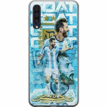 Samsung Galaxy A50 Genomskinligt Skal Argentina - Messi