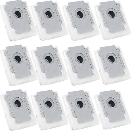12 Pack Dammsugarpåsar för iRobot Roomba I & S-serien I7 I7+/plus -ES