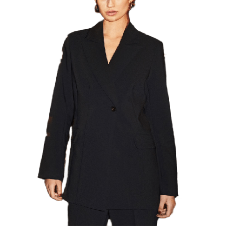 Soaked In Luxury SLCorinne Fitted Blazer Kavajer Dam Svart L