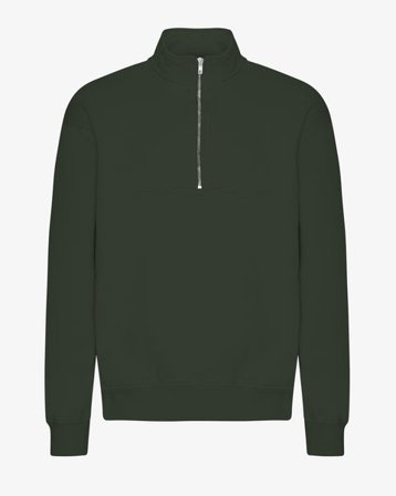 Organic Quarter Zip - Hunter Green
