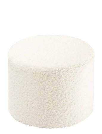 Wigiwama Pouffe Teddy - Cream - 39.5X 39.5X 25CM