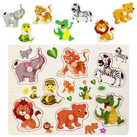 Träleksaker Presentidéer Leksak Träpussel Presenter, Trä Pussel Träleksak Från 1 År 2 3 År, Träleksak Bestående Av Pussel Med