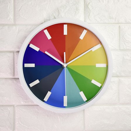 Snygg Enkel Väggklocka Kreativ Tyst Klocka Vardagsrum Sovrum Modern Enkel Rund Kvartsklocka 10 Tum 25cm