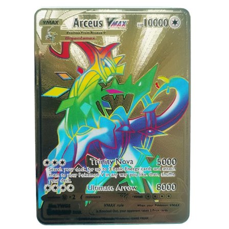 20 Stil Pokemon-kort Gull Metall Pokemon-kort Engelsk Hardt Jern Kort Mewtwo Pikachu Gx Charizard Vmax Pakke Spill Coll