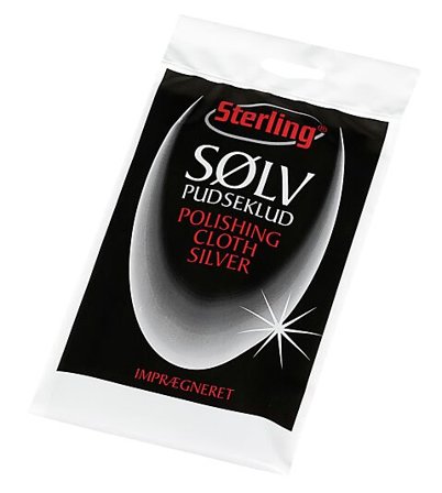 STERLING PUSSEKLUT SØLV