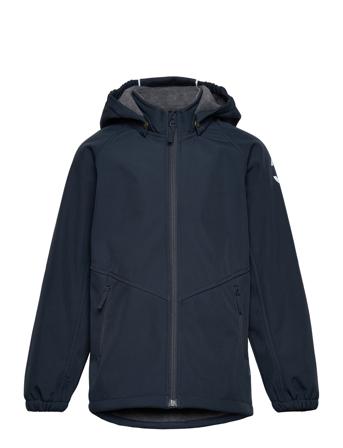 Softshell Jacket Recycled Outerwear Softshells Softshell Jackets Marineblå Mikk-line*Betinget Tilbud