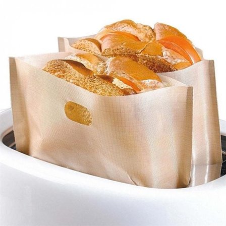 Toastlomme / Toastbag -10-pk Varme smørbrød i brødristeren