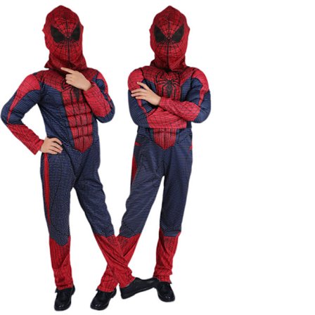 Halloween Muscle Costume Cosplay Barnens Hulk Costume Avengers Anime Costume (muskel ny spindel) M