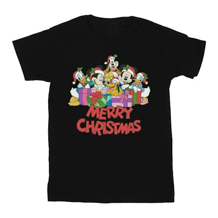 Disney Herr Mickey Mouse och vänner Jul T-shirt XXL Svart