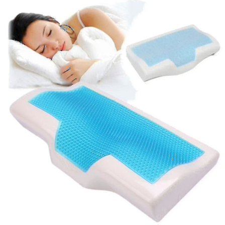 Ergonomisk Memory Foam Kølende Gel Anti-Snore Pude ZD B