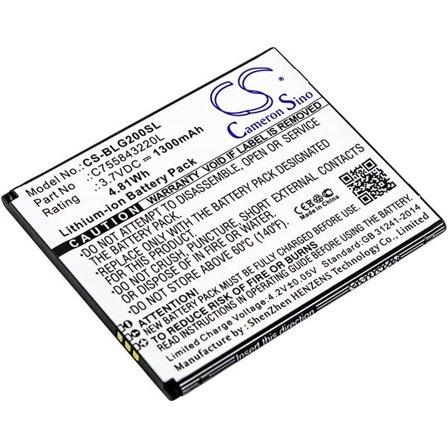 Batteri till SmartPhone, Mobil för BLU Studio G2 Plus, S010Q, Studio G HD LTE m.fl.