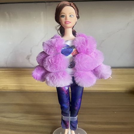 1/6 Dockkläder Cardigan Pälskläder 8 8