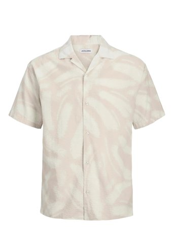 Jack & Jones | Jjalberto Seersucker Resort Shiirt Ss | XXL