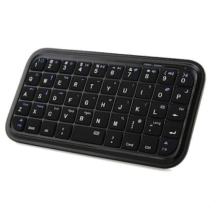Mini Bluetooth Trådlöst Tangentbord Portabelt Litet Handhållet Tangentbord för Android Smartphone Laptop PC