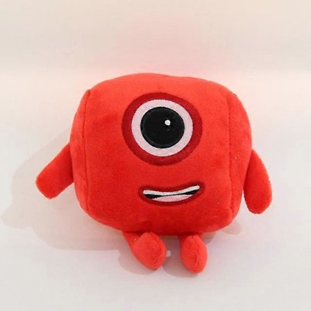 15-30cm Numberblocks Plysjdukke Pedagogiske Fylte Tallblokker Leker Barnegave Leker Barnegave 1-10 Søt Plysjleke