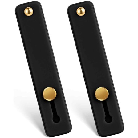 2 st Telefon Loop Fingerhållare Universal Telefonrem Portabelt Telefongrepp Telefon Fingerrem Loop för Telefonfodral Telefonhållare för Hand 