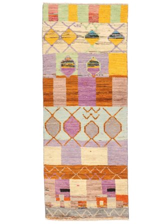 Tapis Moroccan Berber - Afghanistan 73X182 De Couloir (Laine, Afghanistan)
