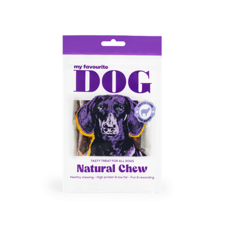 My favourite DOG - Twisted Rawhide Sticks - Lam 12 cm, 72 g, 6-pakning - Hund - Hundegodbiter & tyggebein - Tyggeruller & tyggepinner - ZOO.no