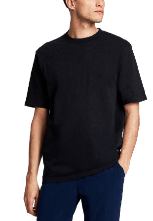 Lindbergh Oversize Tee Överdelar Herr Blå XXL