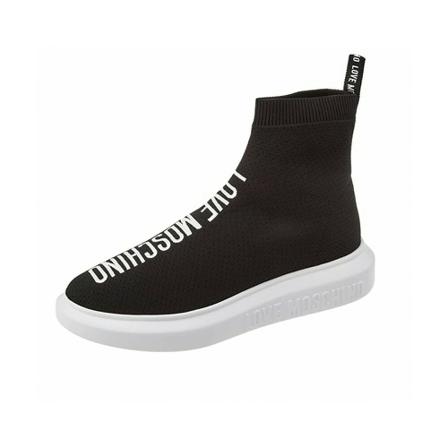 Moschino - Sneakers - Svart - Dam - Storlek: 35 Eu, Dam, Storlek: 35 EU