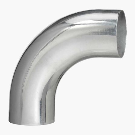 Aluminiumrör till sportluftfilter 90°