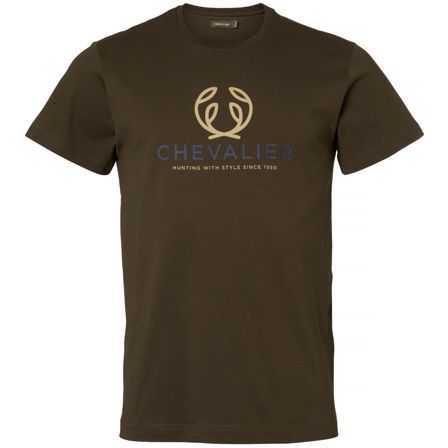Chevalier Quest T-Shirt Men Leather Brown